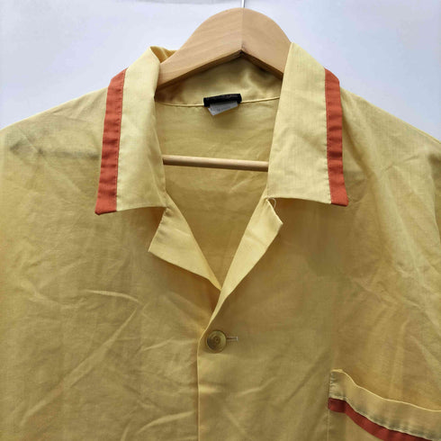 シアーズ Sears 70S L/S パイピング パジャマ シャツ 開襟 オープンカラー メンズ import:XL